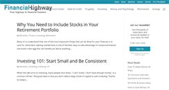 Desktop Screenshot of financialhighway.com