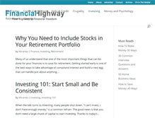 Tablet Screenshot of financialhighway.com